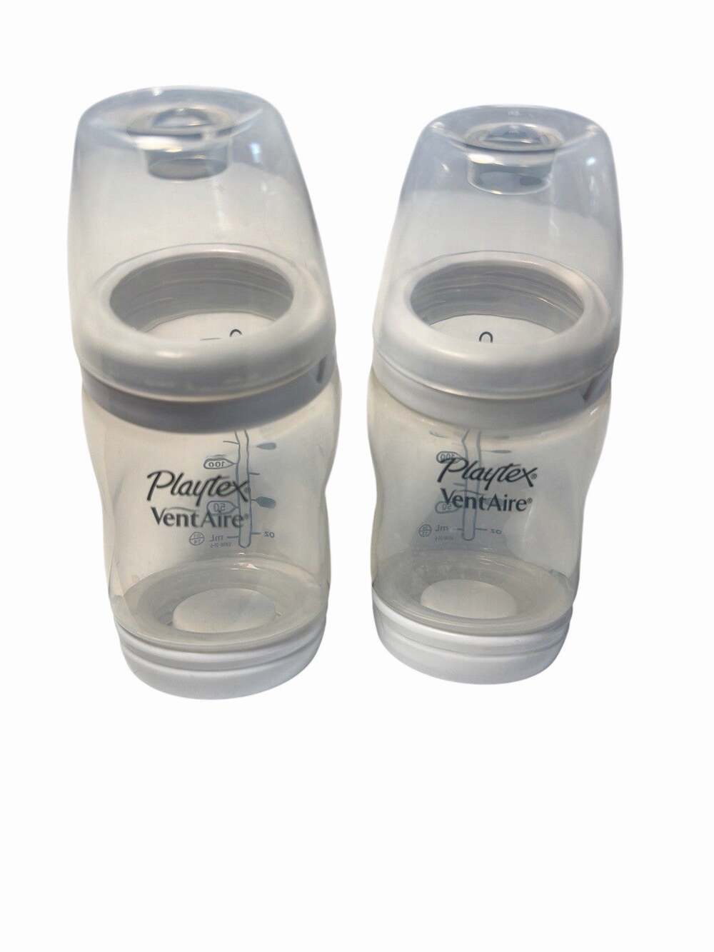 Playtex VentAire Wide Baby Bottles - Clear - 6 oz - 2 Count